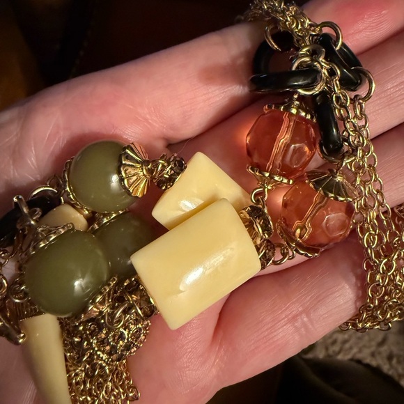 Kenneth Jay Lane KJL Safari Statement Necklace  – Rare & Bold - Picture 11 of 11